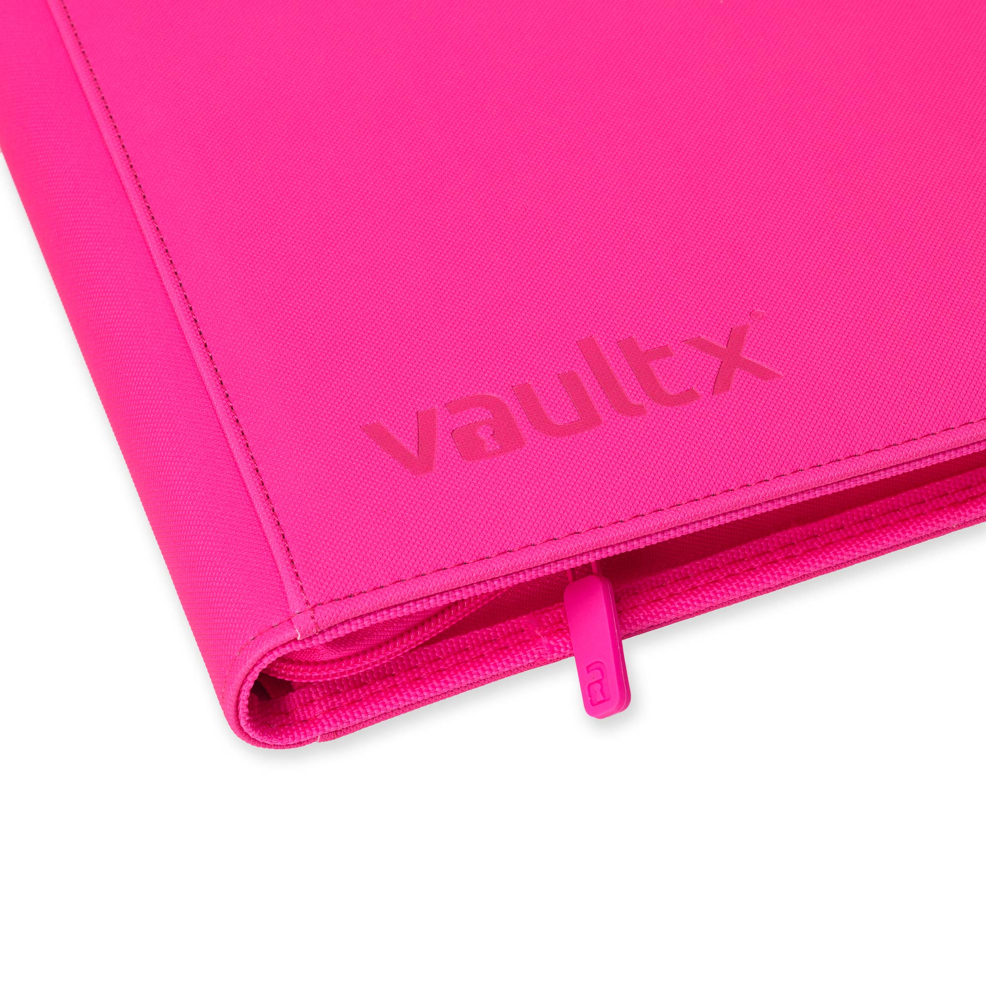 12-Pocket Exo-Tec® Zip Binder Neon Pink - Image 4