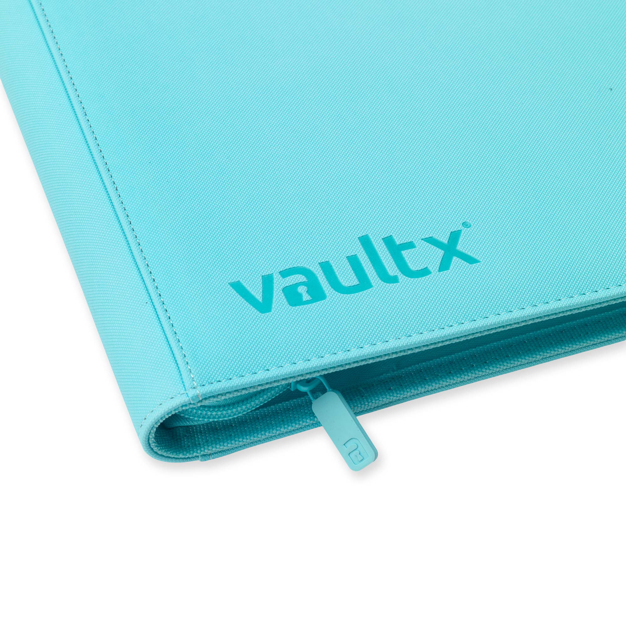 12-Pocket Exo-Tec® Zip Binder Pastel Blue - Image 3