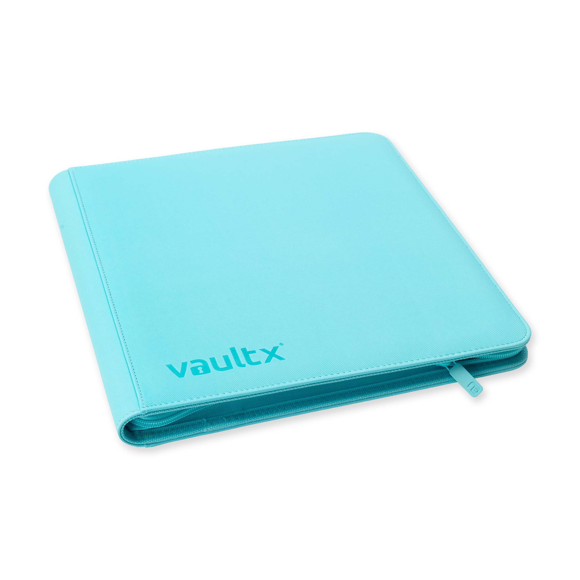 12-Pocket Exo-Tec® Zip Binder Pastel Blue - Image 4