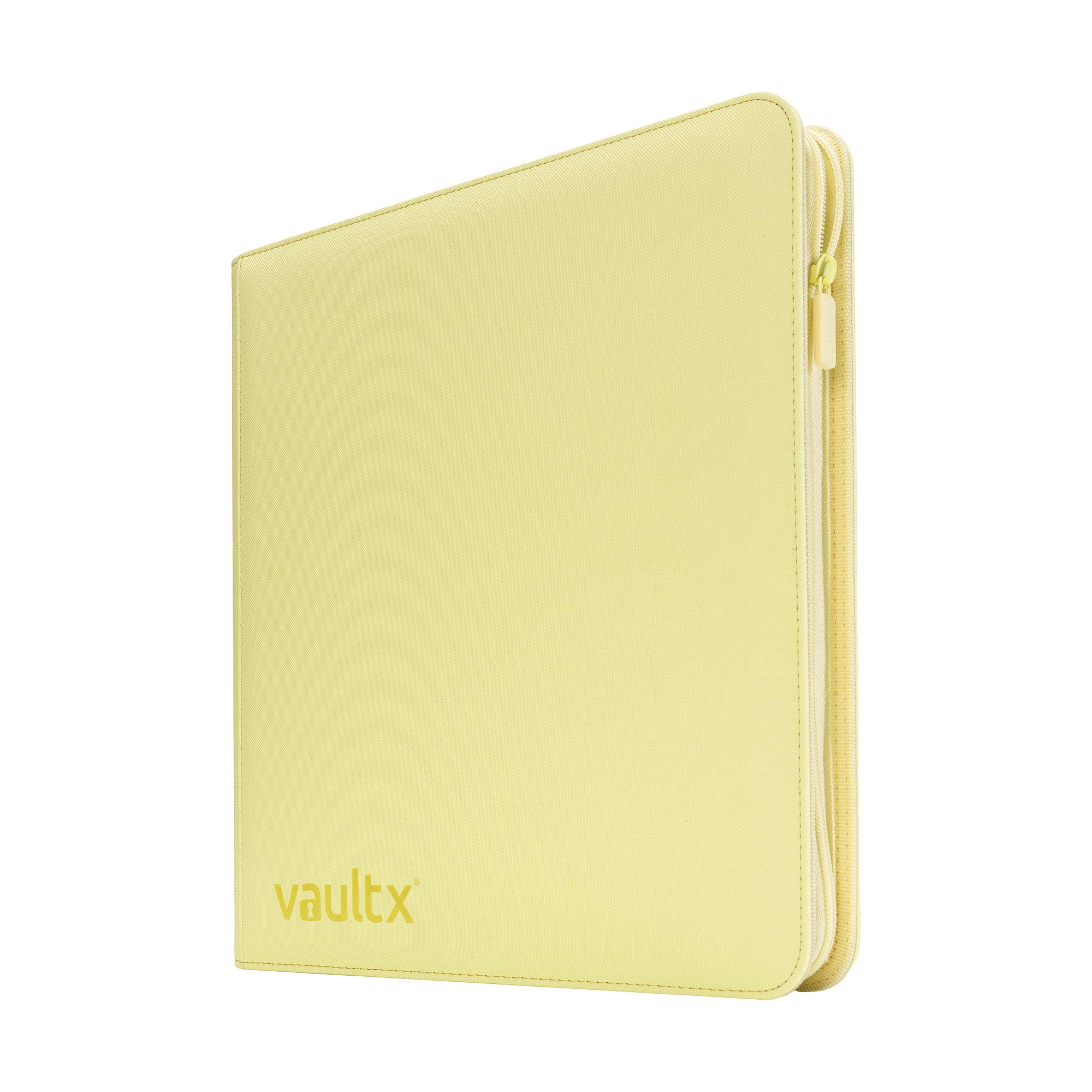 12-Pocket Exo-Tec® Zip Binder Pastel Yellow - Image 5