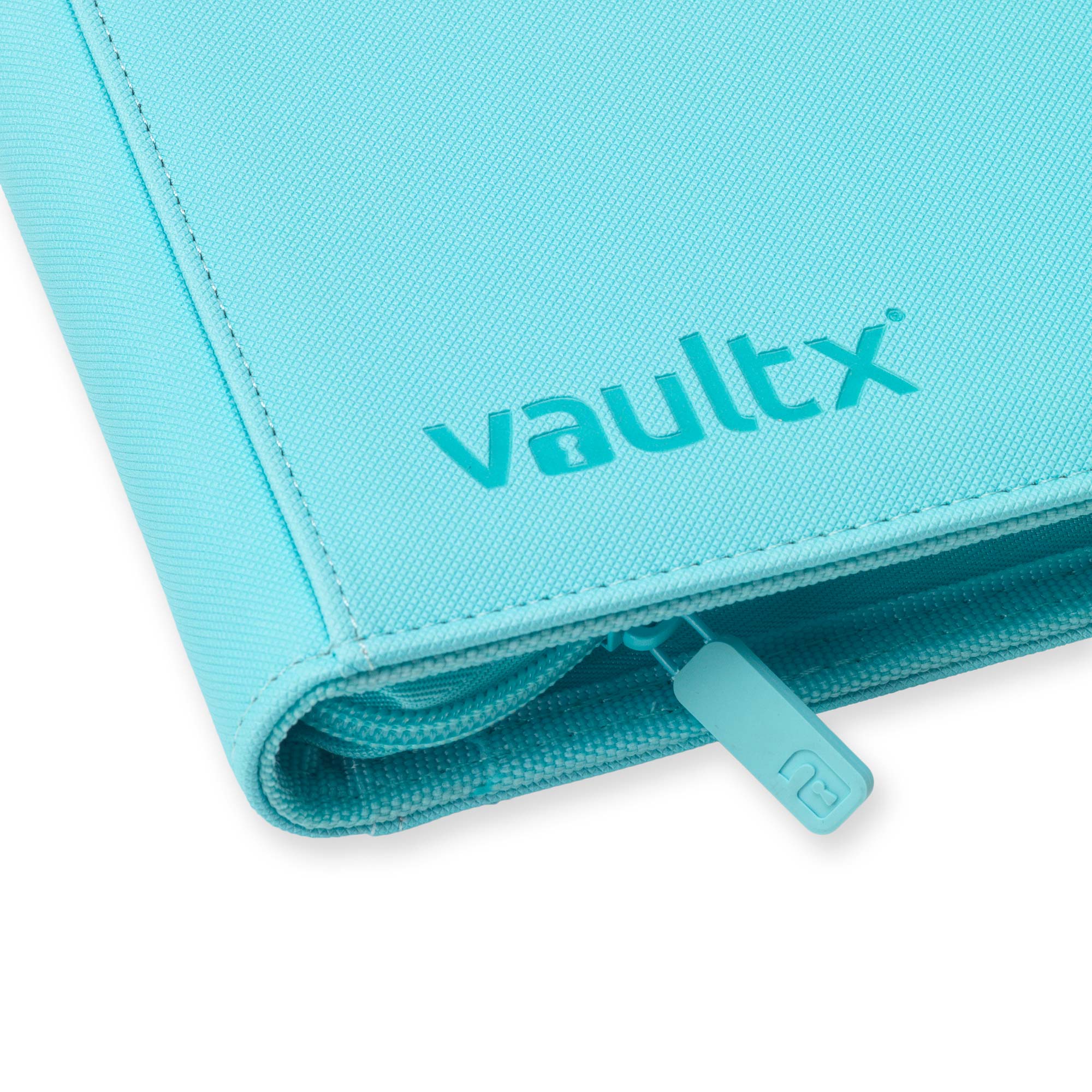 4-Pocket Exo-Tec® Zip Binder Pastel Blue - Image 3