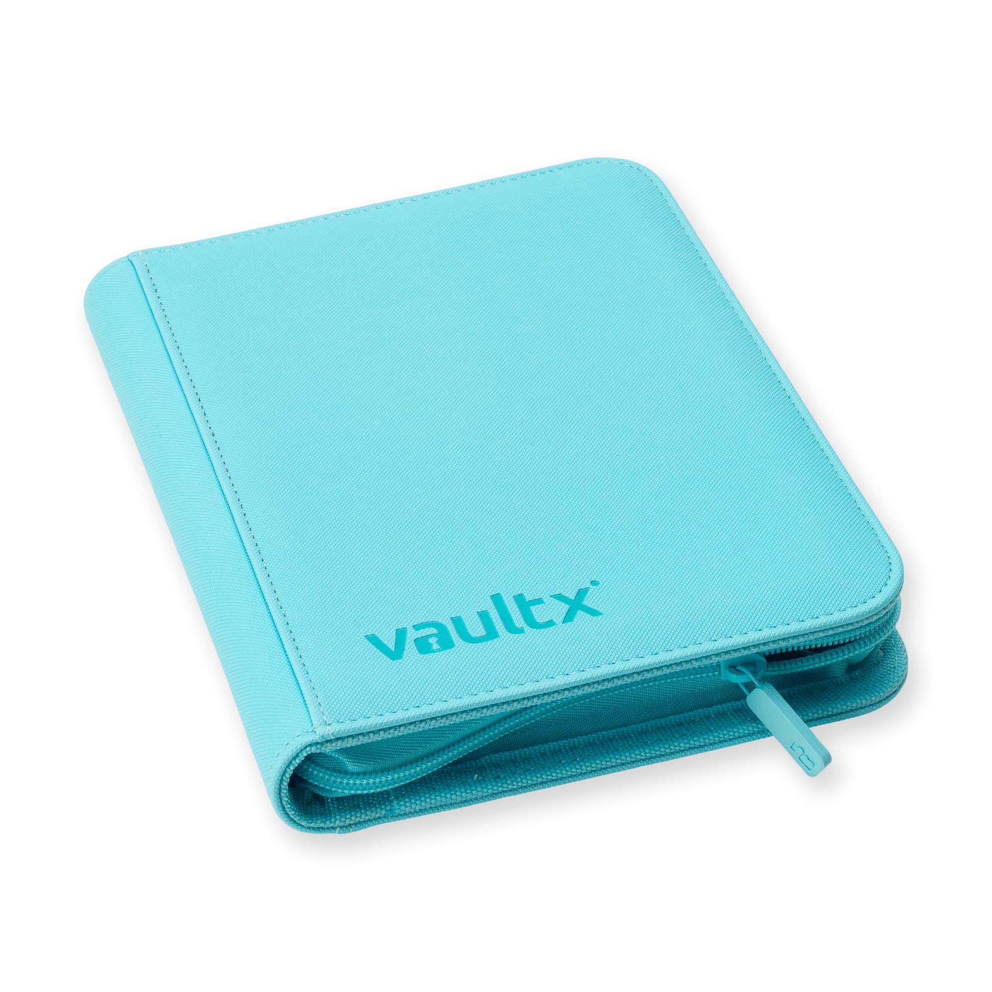 4-Pocket Exo-Tec® Zip Binder Pastel Blue - Image 4