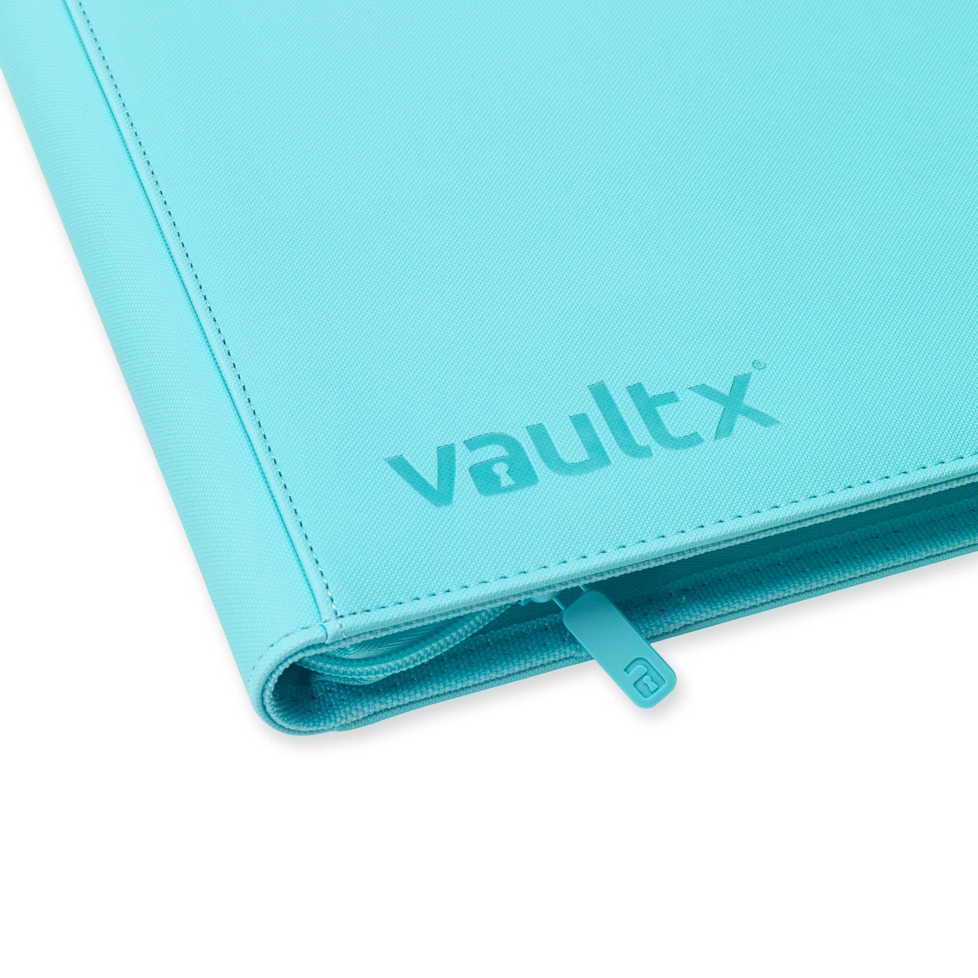 9-Pocket Exo-Tec® Zip Binder Pastel Blue - Image 3