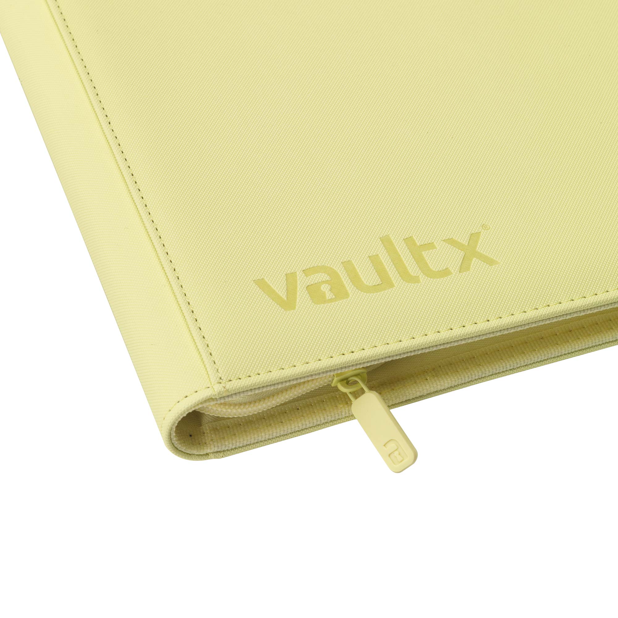 9-Pocket Exo-Tec® Zip Binder Pastel Yellow - Image 3