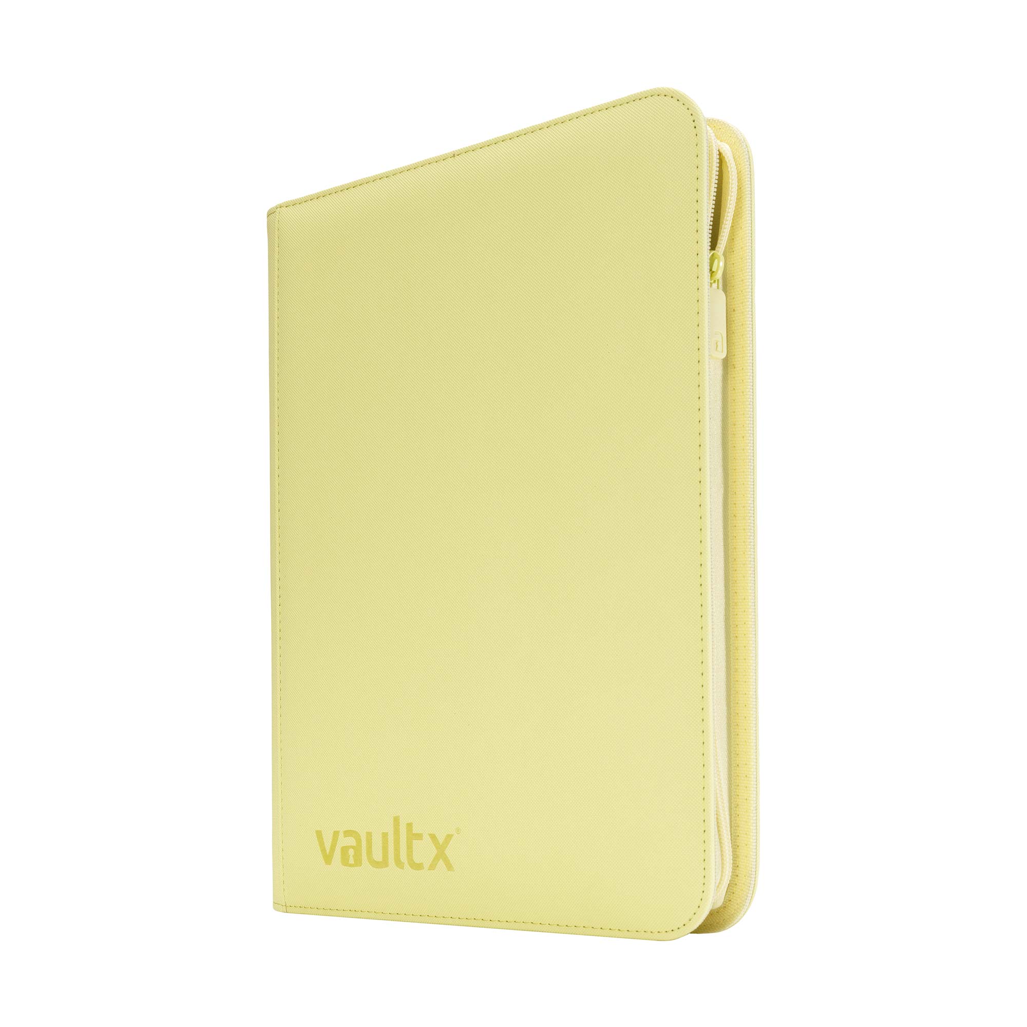 9-Pocket Exo-Tec® Zip Binder Pastel Yellow - Image 5