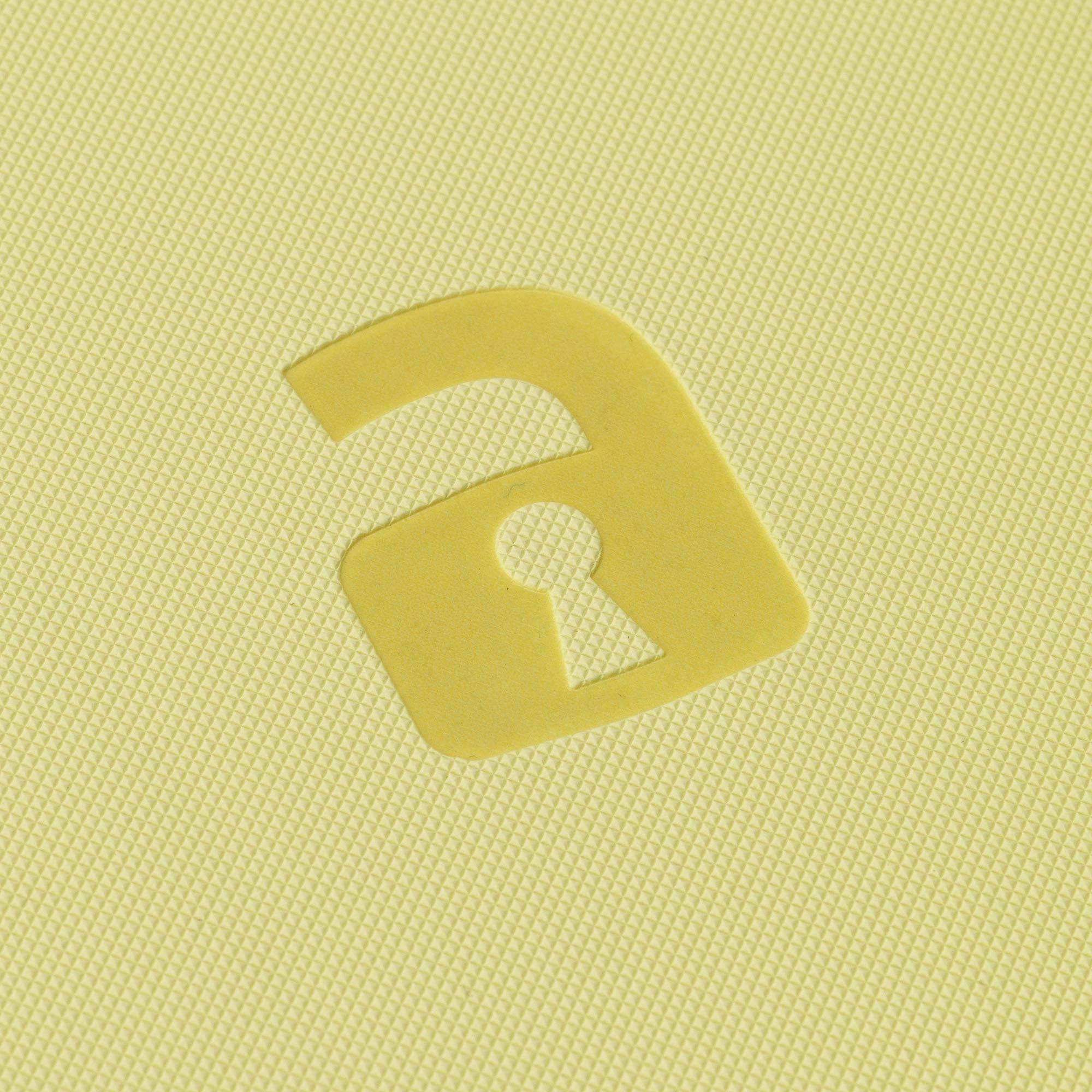 9-Pocket Exo-Tec® Zip Binder Pastel Yellow - Image 7